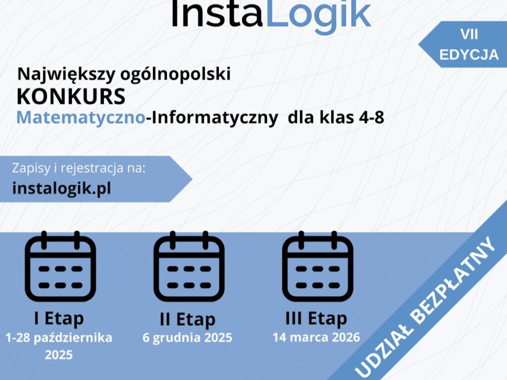 Zdjęcie przedstawia logo konkursu InstaLogik