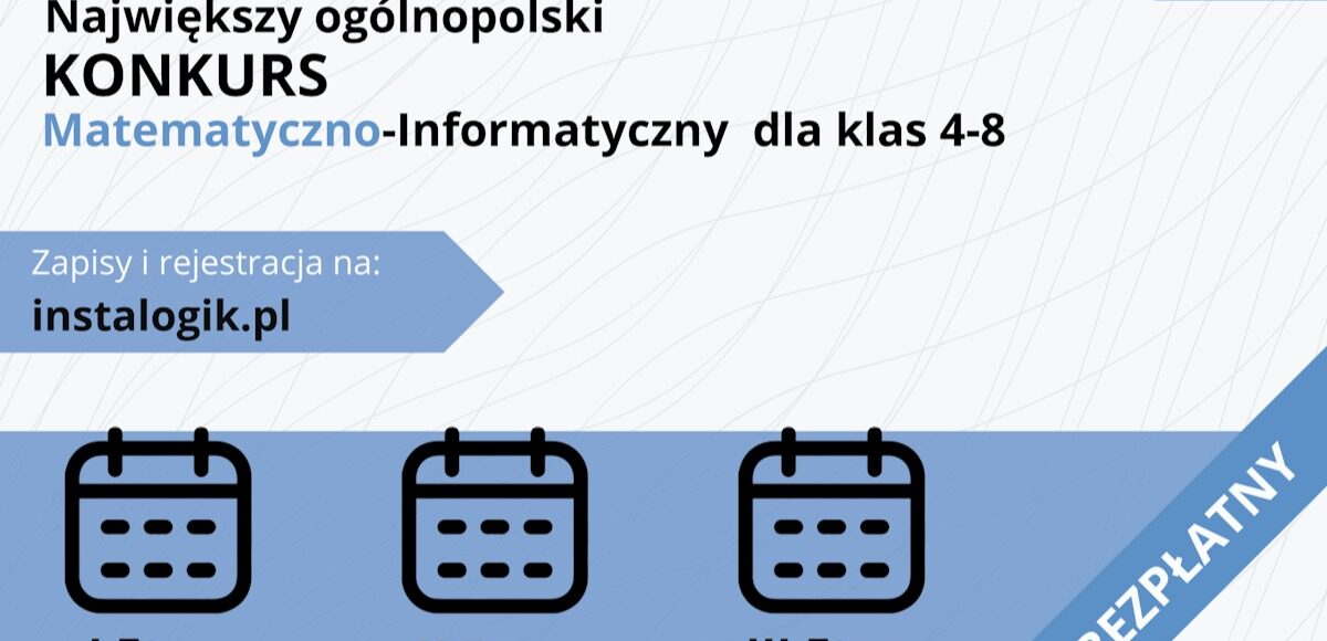 Zdjęcie przedstawia logo konkursu InstaLogik